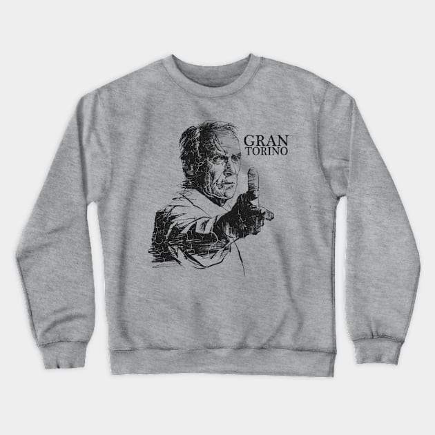 Ever notice - Gran Torino Classy Clint Crewneck Sweatshirt by venusblack